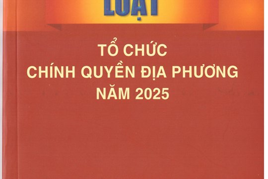 Luật Tổ chức chính quyền địa phương