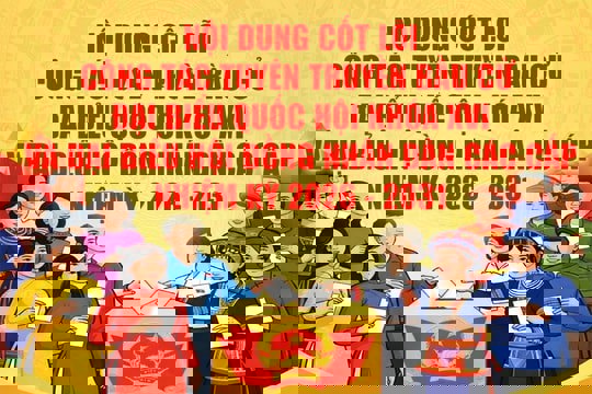 Nội dung cốt lõi công tác tuyên truyền bầu cử Đại biểu Quốc hội khóa XVI và đại biểu Hội đồng nhân dân các cấp nhiệm kỳ 2026 - 2031