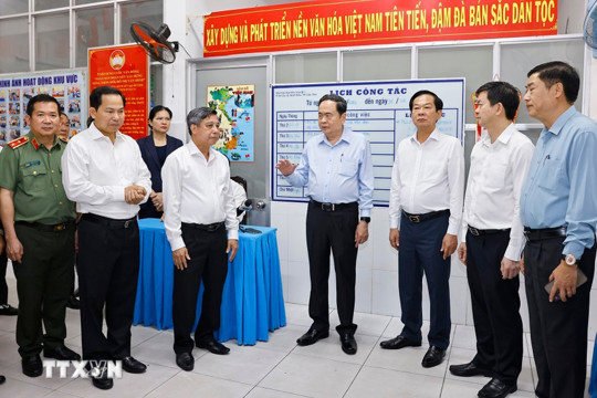 Chủ tịch Quốc hội: Cần Thơ đẩy mạnh chuyển đổi số trong tổ chức bầu cử