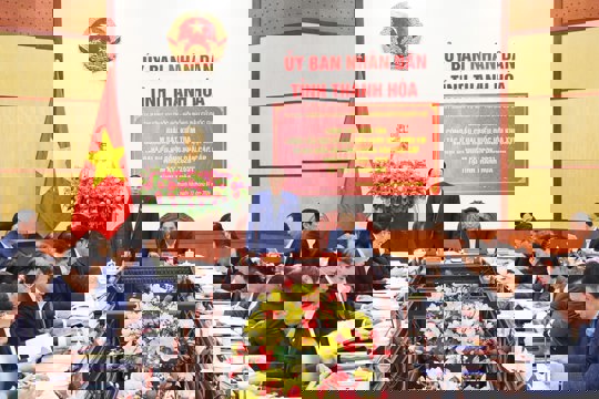 Phó Chủ tịch Quốc hội, Thượng tướng Trần Quang Phương giám sát, kiểm tra công tác chuẩn bị bầu cử tại Thanh Hóa