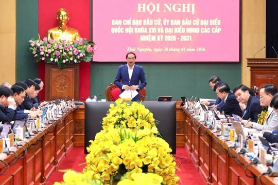 Thái Nguyên chuẩn bị tốt các điều kiện cho bầu cử đại biểu Quốc hội và đại biểu Hội đồng nhân dân các cấp