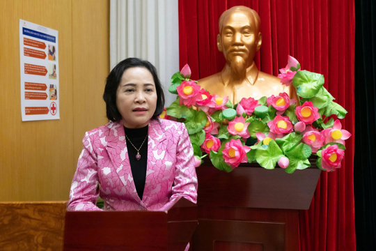 Phó Chủ tịch Quốc hội Nguyễn Thị Thanh dự Hội nghị lấy ý kiến cử tri nơi cư trú đối với người ứng cử đại biểu Quốc hội Khóa XVI