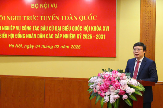 Bộ Nội vụ tập huấn toàn quốc về bầu cử đại biểu Quốc hội và đại biểu Hội đồng nhân dân