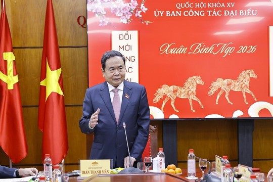 Chủ tịch Quốc hội Trần Thanh Mẫn giao nhiệm vụ cho các Ủy ban của Quốc hội