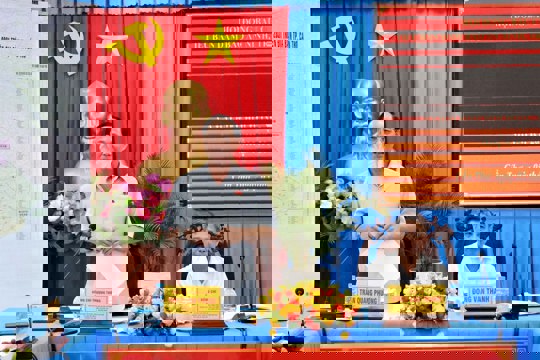 Phó Chủ tịch Quốc hội, Thượng tướng Trần Quang Phương làm việc với Ủy ban bầu cử TP. Cần Thơ