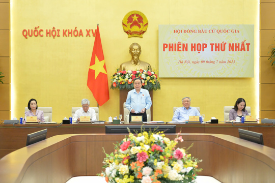 Hội Đồng Bầu cử quốc gia họp Phiên toàn thể lần thứ Nhất