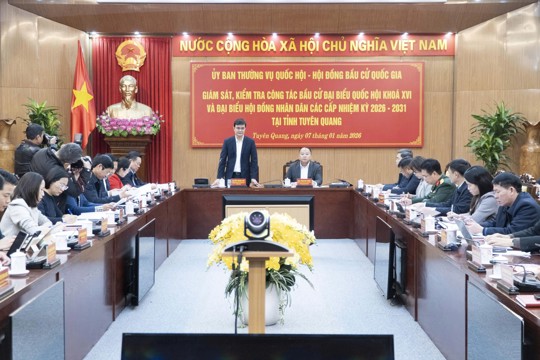 Công tác bầu cử tại Tuyên Quang, bảo đảm tiến độ, chất lượng trong bối cảnh đặc thù miền núi