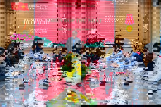 Nghệ An: Đẩy mạnh công tác tuyên truyền về bầu cử đại biểu Quốc hội khóa XVI và HĐND các cấp