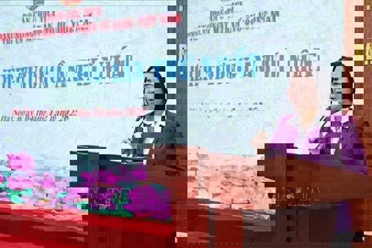 Hội nghị hiệp thương lần thứ nhất giới thiệu người ứng cử đại biểu Quốc hội khóa XVI